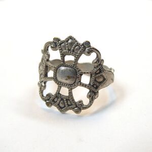 Norway Silverplate 40 Gr Ring Size 11.25 Vintage Silver